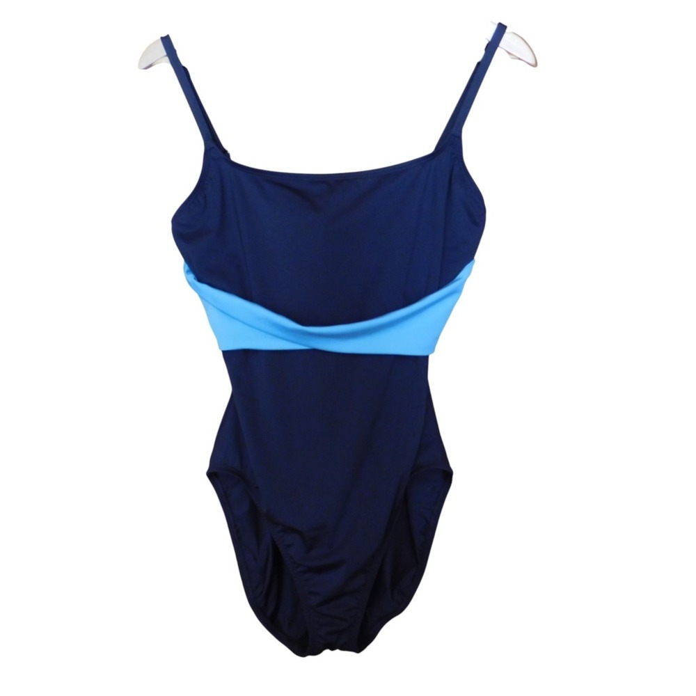 Anne Cole Womens‎ Swimsuit Suddenly Slim Tummy Control Underwire Size 12 Black